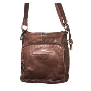Fossil: brown purse